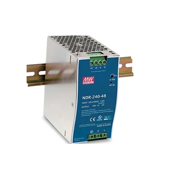 NDR-240-48 Блок питания на DIN-рейку, 48В, 5А, 240Вт Mean Well